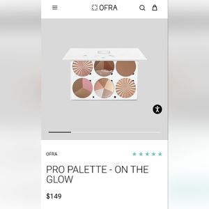 OFRA On The Glow Highlighting and Bronzing Palette